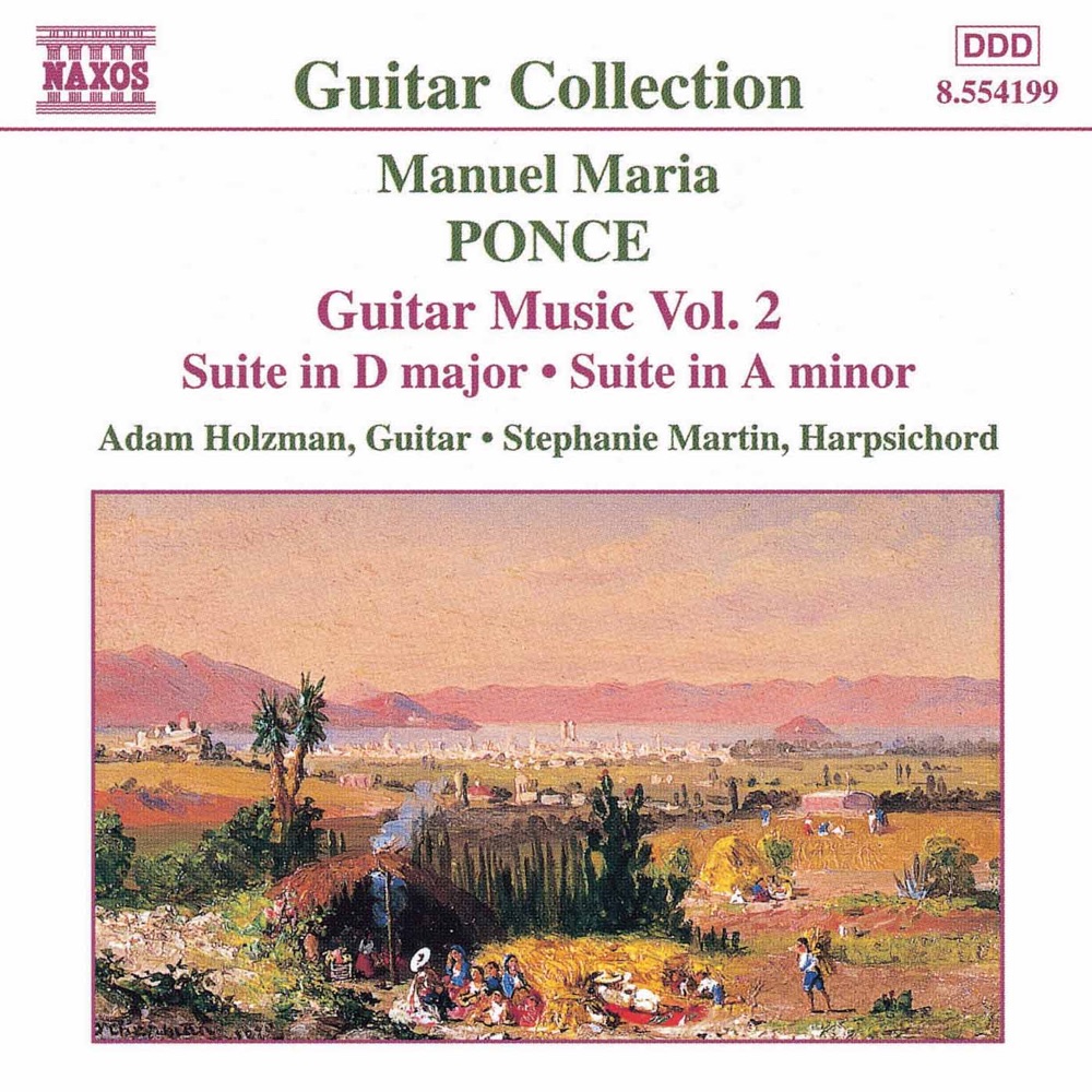 Обложка альбома «Ponce: Guitar Music, Vol. 2» — Adam Holzman