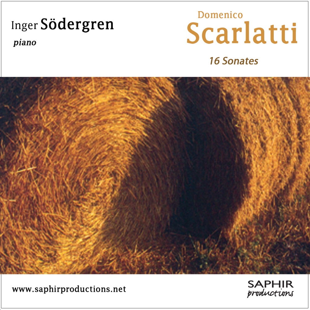 Обложка альбома «16 sonates» — Inger Södergren