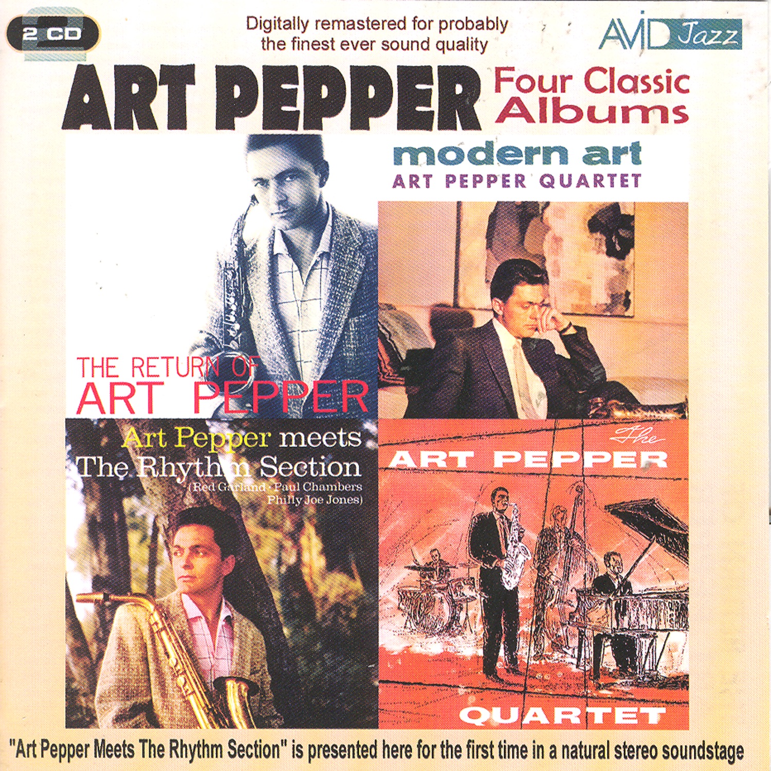 Four Classic Albums (The Return Of / Modern Art / Meets The Rhythm Section / The Art Pepper Quartet) (Digitally Remastered)