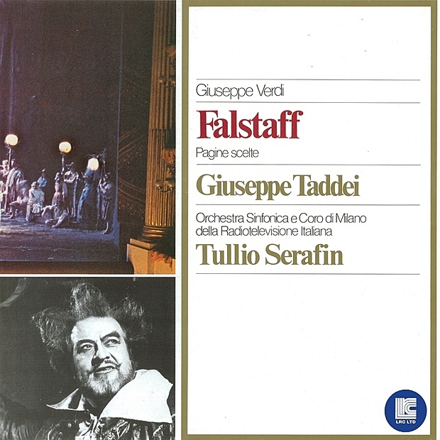 Обложка альбома «Verdi: Falstaff (Highlights)» — Giuseppe Taddei, Orchestra of Milan, Tullio Serafin, Chorus of Milan, Roberto Benaglio, Rosanna Carteri, Anno Moffo & Fedora Barbieri