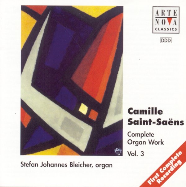 Обложка альбома «Saint-Saens: Organ Works Vol.3» — Stefan Johannes Bleicher