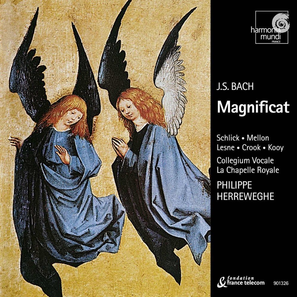 Обложка альбома «Bach: Magnificat, BWV 243 and Cantata, BWV 80 "Ein feste Burg ist unser Gott"» — Collegium Vocale Gent, La Chapelle Royale & Philippe Herreweghe