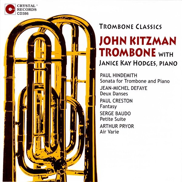 Обложка альбома «Trombone Classiscs» — John Kitzman & Janice Kay Hodges