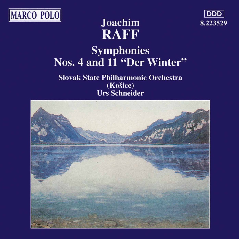 Обложка альбома «Raff: Symphonies Nos. 4 & 11» — Slovak State Philharmonic Orchestra & Urs Schneider
