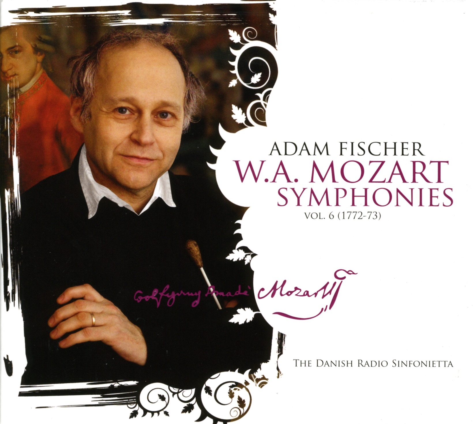 Mozart: Symphonies, Vol. 6 - Nos. 19, 20, 21, 26 by Ádám Fischer & Danish National Chamber Orchestra album cover