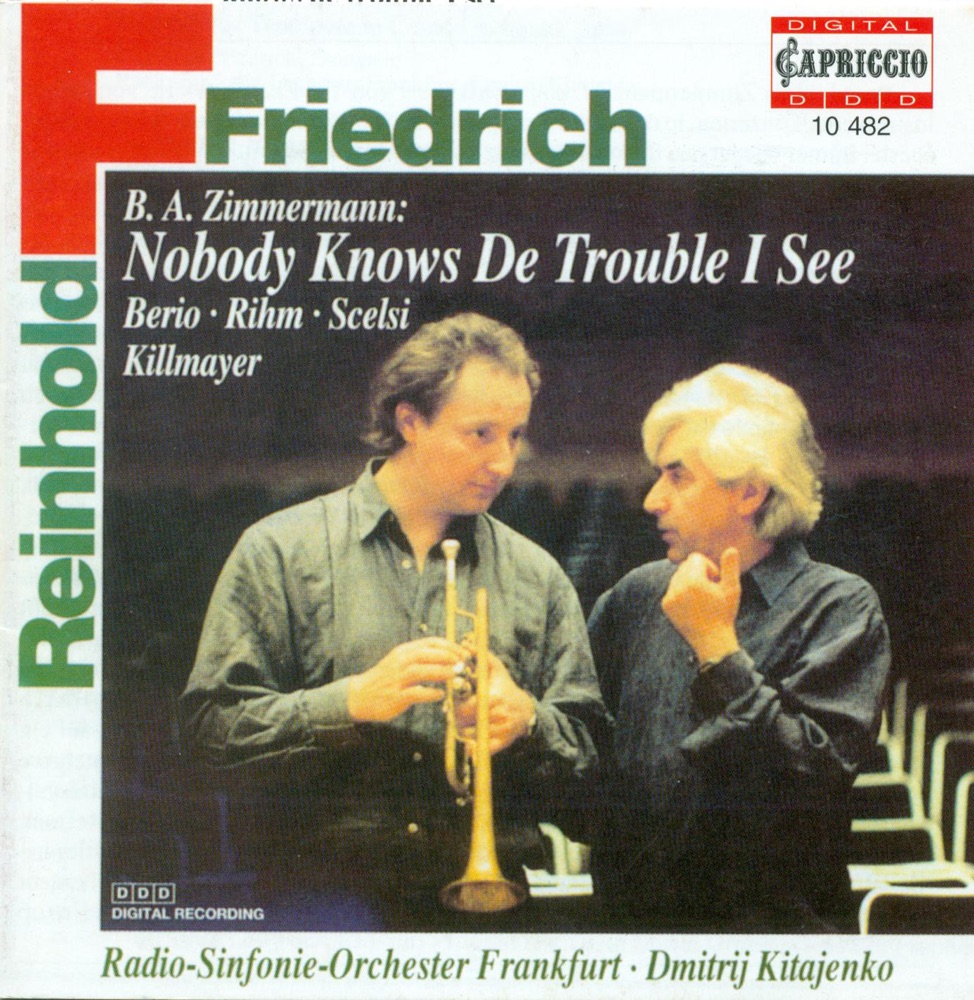 Обложка альбома «Trumpet Recital - Reinhold Friedrich» — Thomas Duis, Reinhold Friedrich, Frankfurt Radio Symphony & Dmitrij Kitajenko