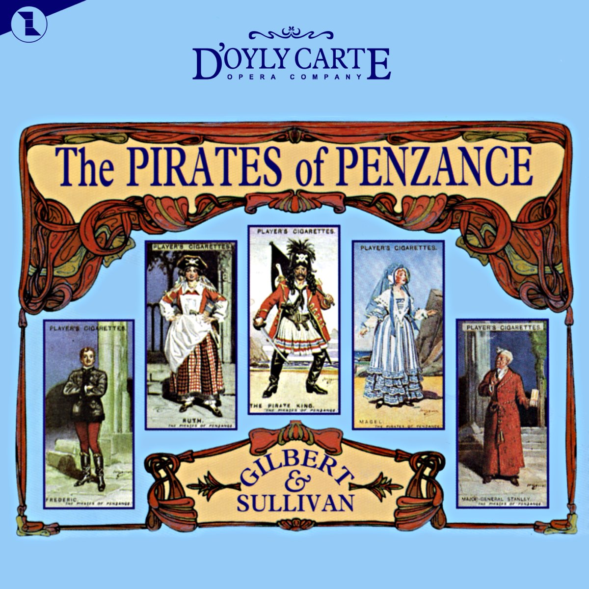 ‎Gilbert and Sullivan The Pirates of Penzance (New D'Oyly Carte Opera Company Cast Recording