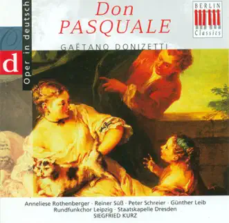 Don Pasquale: Act III: Nocturne: Tornami a Dir Che M' Ami by Peter Schreier, Staatskapelle Dresden, Siegfried Kurz & Anneliese Rothenberger song reviws