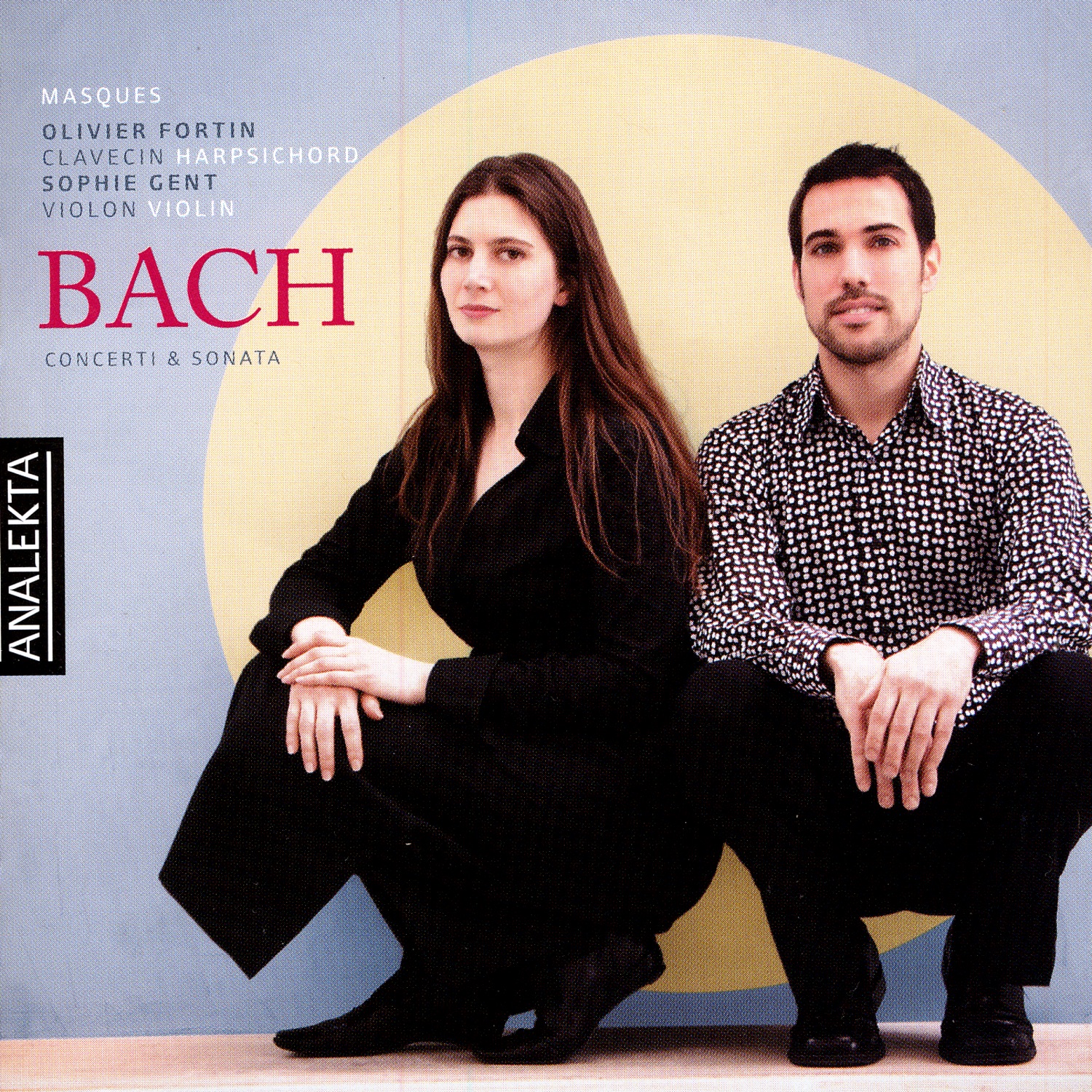 Bach: Concerti & Sonata by Masques album cover