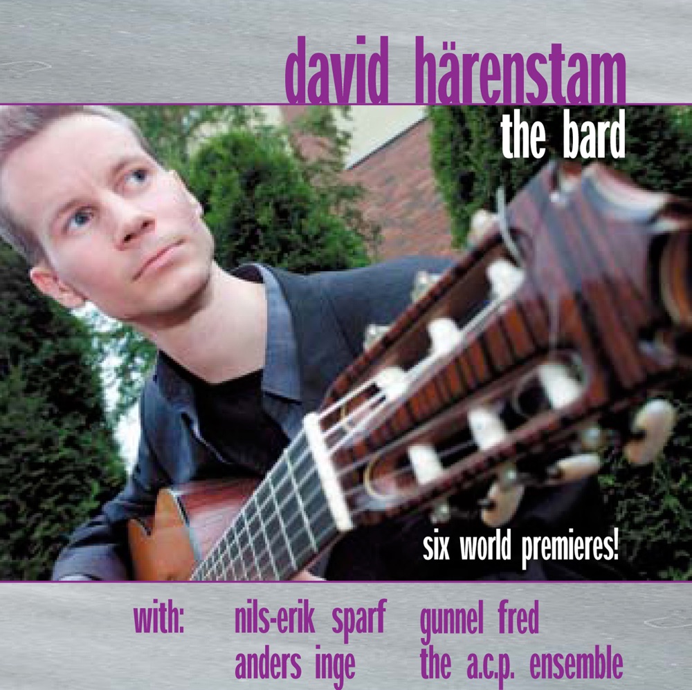 Обложка альбома «The Bard» — David Härenstam, The A.C.P. Ensemble, Anders Inge, Gunnel Fred, Nils-Erik Sparf & Hakan Johansson