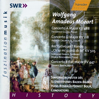 Mozart: Piano Concerto No. 23 - Violin Concerto No. 4 - Horn Concerto No. 3