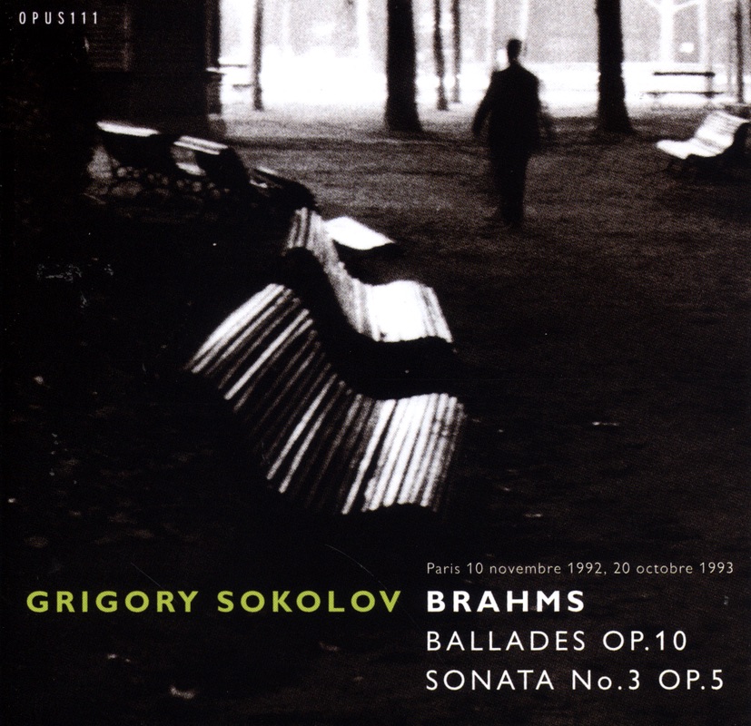 Brahms: Ballads, Op. 10 - Sonata No. 3 cover