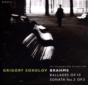 Brahms: Ballads, Op. 10 - Sonata No. 3