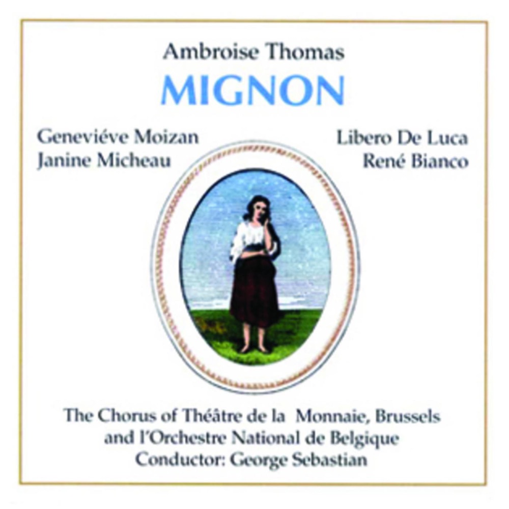 Обложка альбома «Thomas: Mignon» — George Sebastian