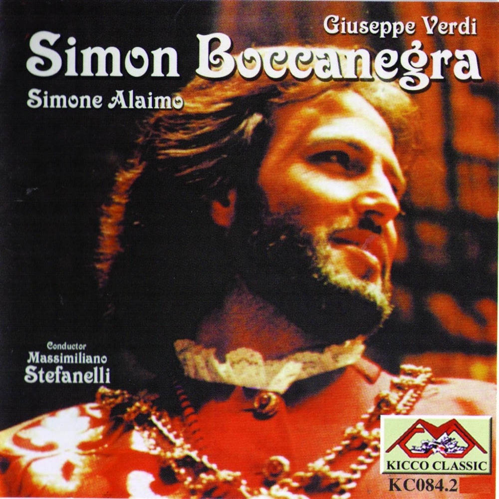 Обложка альбома «Giuseppe Verdi : Simon Boccanegra» — Simone Alaimo & Maria Mastino