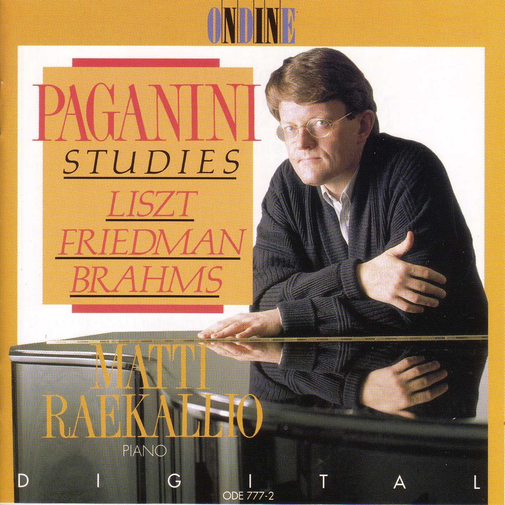Обложка альбома «Paganini Studies» — Matti Raekallio