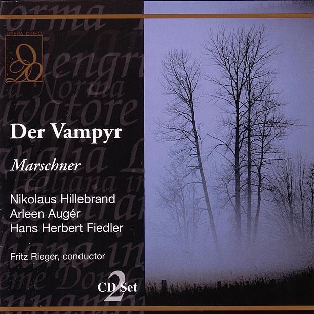 Обложка альбома «Marschner: Der Vampyr» — Fritz Rieger