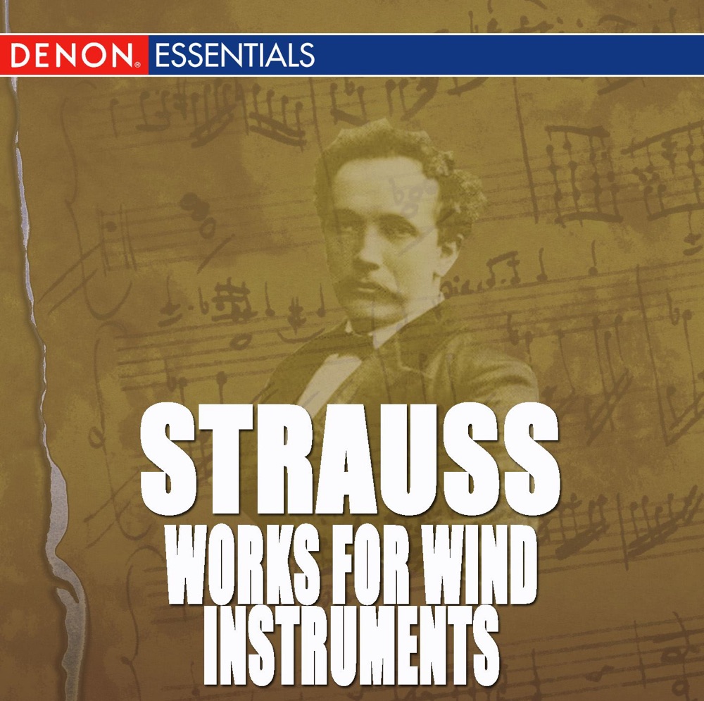 Обложка альбома «Richard Strauss: Works for Wind Instruments» — Norwegian Winds & Gerard Oskamp