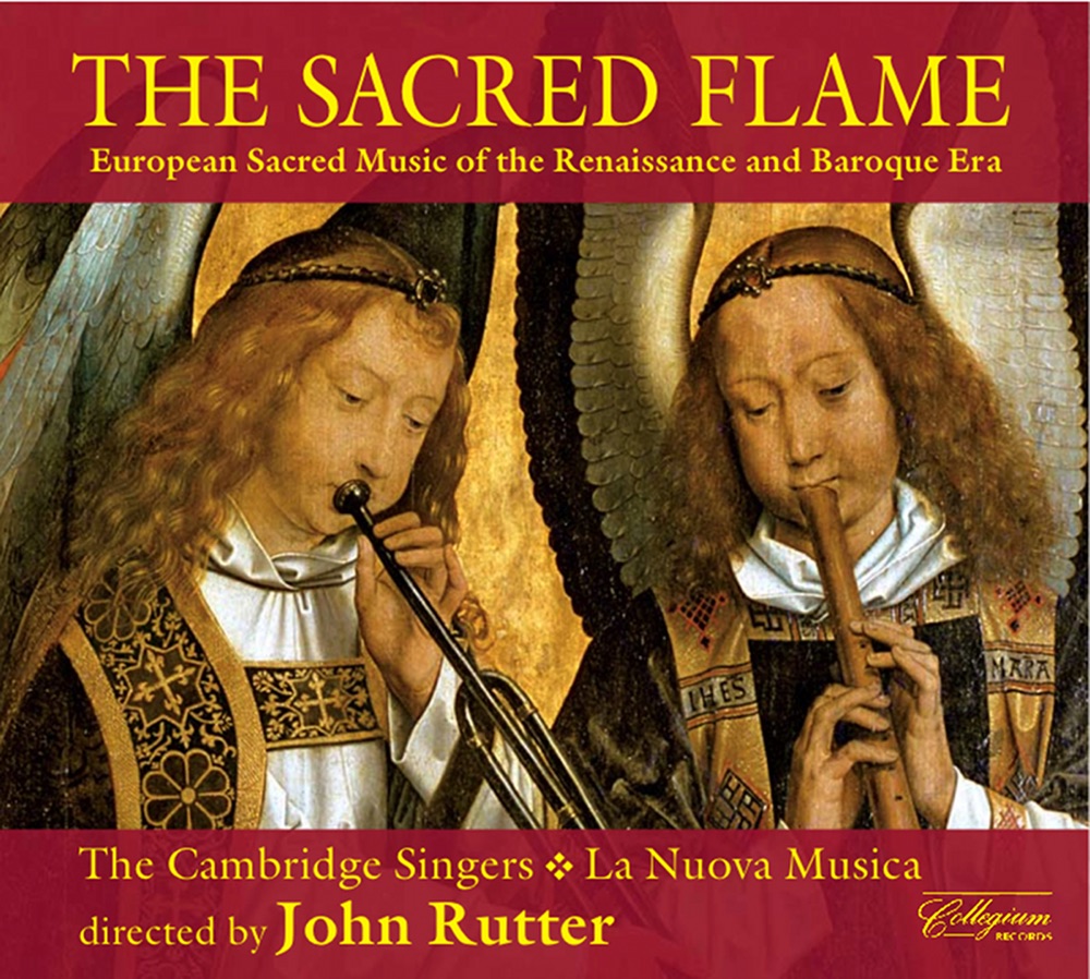 Обложка альбома «The Sacred Flame» — The Cambridge Singers & John Rutter