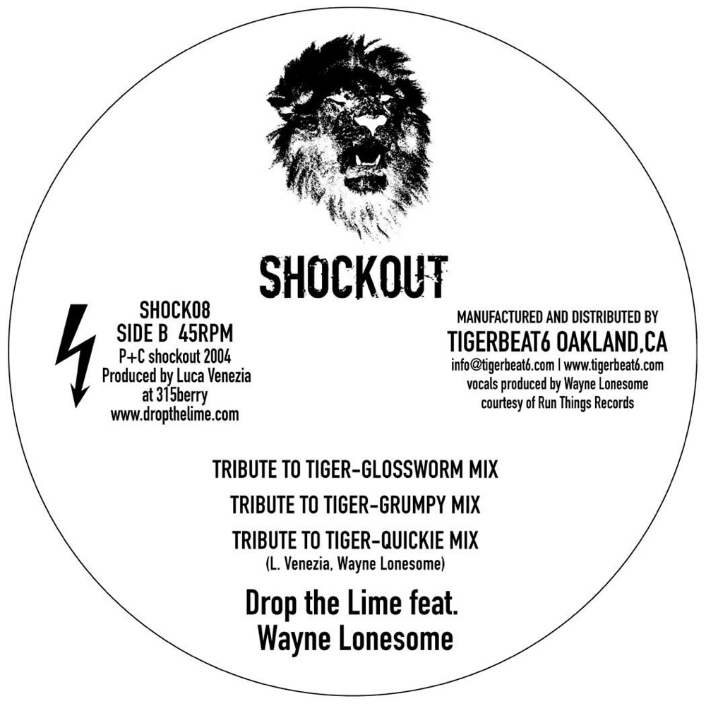 Обложка альбома «Tribute to Tiger - EP» — Ghislain Poirier & Drop the Lime