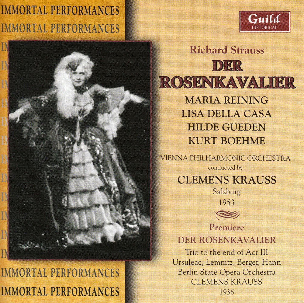 Обложка альбома «R. Strauss: Der Rosenkavalier» — Vienna Philharmonic, Maria Reining & Clemens Krauss