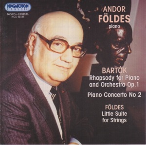 Andor Földes at the piano