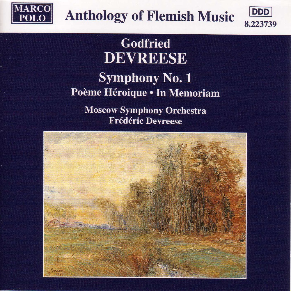 Обложка альбома «Devreese: Symphony No. 1 - Poeme Heroique» — Frédéric Devreese & Moscow Symphony Orchestra