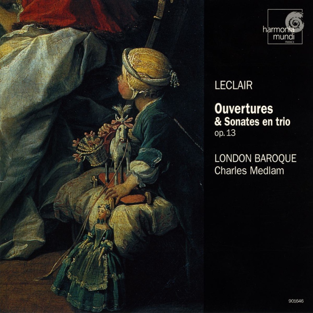 Обложка альбома «Leclair: Trio Sonatas» — London Baroque