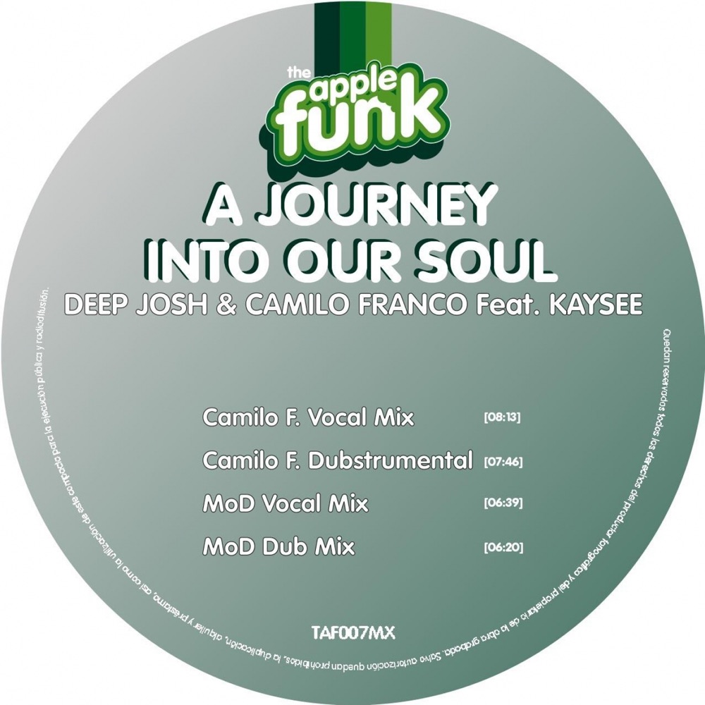 Обложка альбома «A Journey Into Our Soul» — Deep Josh & Camilo Franco