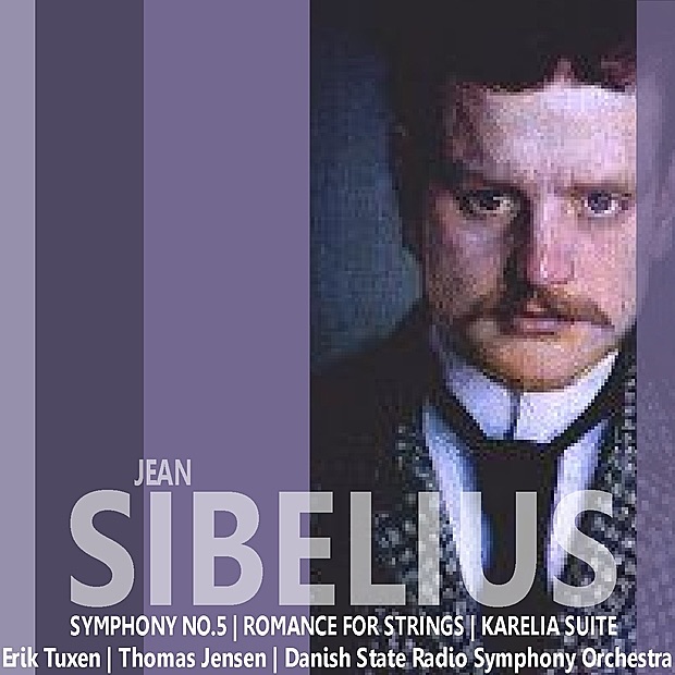 Обложка альбома «Sibelius: Symphony No. 5; Romance for Strings; Karelia Suite» — Danish State Radio Symphony Orchestra