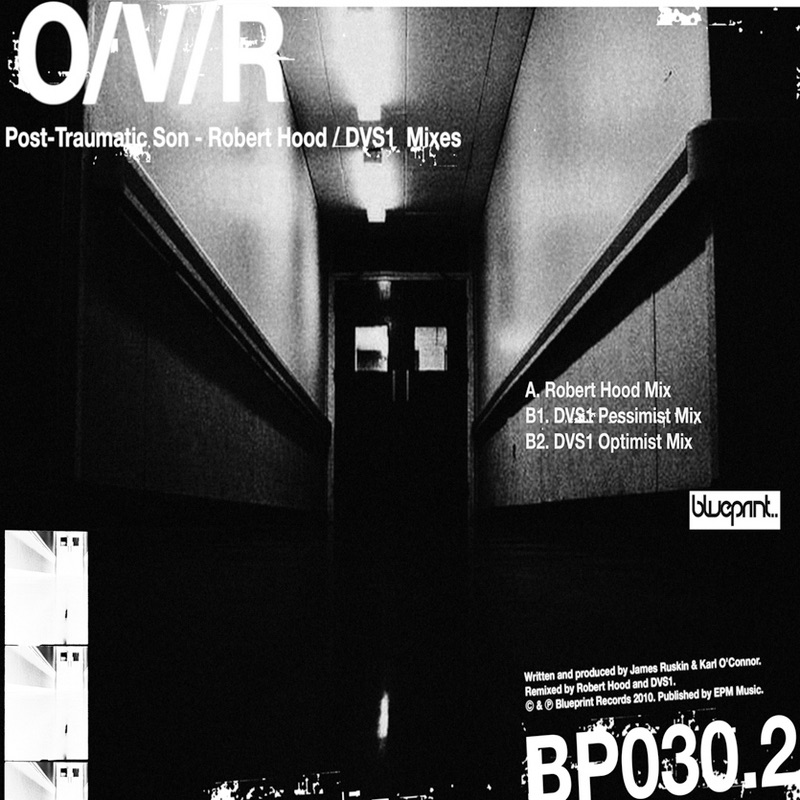 Обложка альбома «Post-Traumatic Son - Robert Hood / DVS1 Mixes - EP» — O/V/R