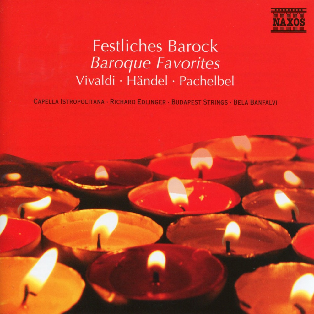 Обложка альбома «Baroque Favorites» — Béla Bánfalvi, Budapest Strings, Richard Edlinger, Capella Istropolitana, József Kiss, Budapest Ferenc Erkel Chamber Orchestra & Jozef Cejka