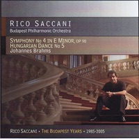 Brahms: Symphony No. 4, Hungarian Dance No. 5 - Budapest Philharmonic Orchestra & Rico Saccani