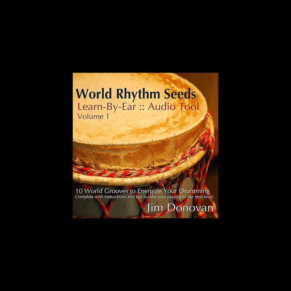 World Rhythm Tambour De 20,3 Cm Avec Sac De Transport - Pad D'Entraînement Pour Batteurs Débutants