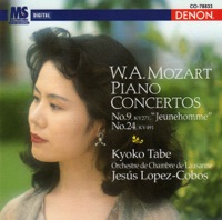 Mozart: Piano Concertos Nos. 9 & 24 - Kyoko Tabe