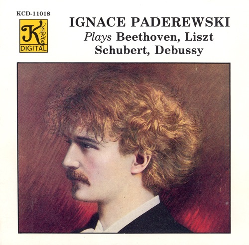 Ignace Paderewski Plays Beethoven, Liszt, Schubert and Debussy cover art