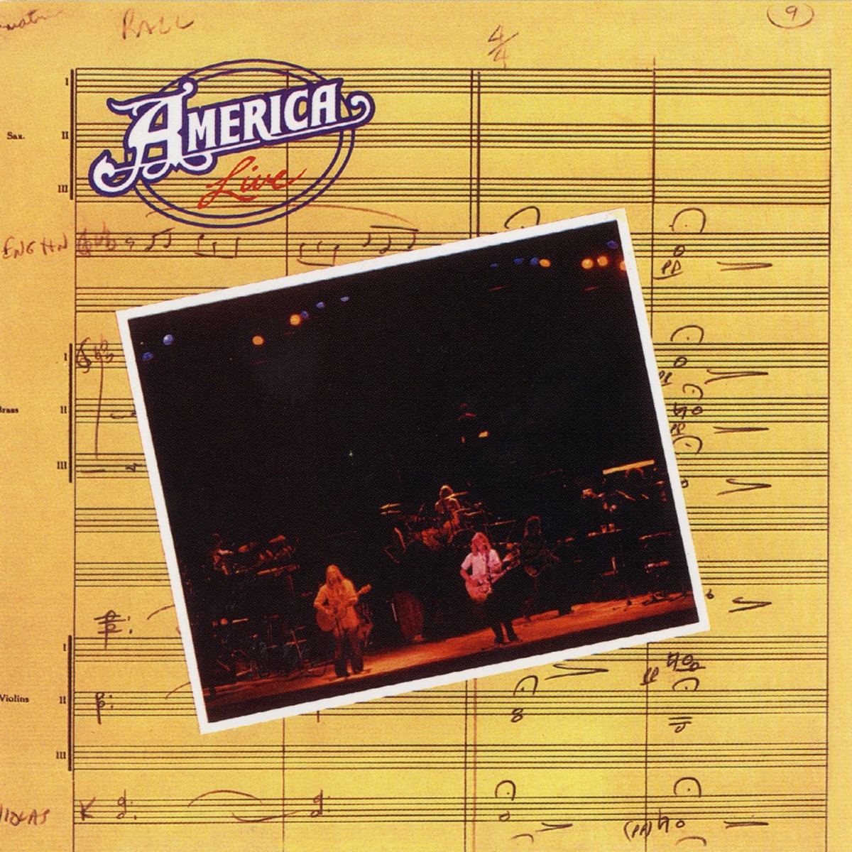 America: Live cover art