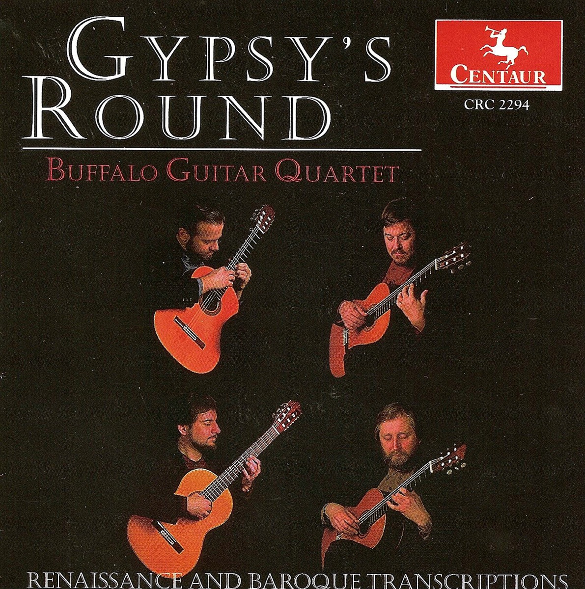 Guitar Quartet Arrangements - Byrd, W. - Praetorius, M. - Telemann, G.P. - Dowland, J. - Bull, J. (Gypsy's Round) cover art