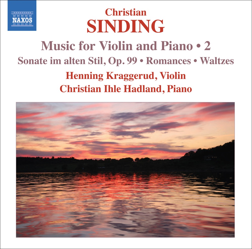 Обложка альбома «Sinding: Violin and Piano Music, Vol. 2» — Henning Kraggerud & Christian Ihle Hadland