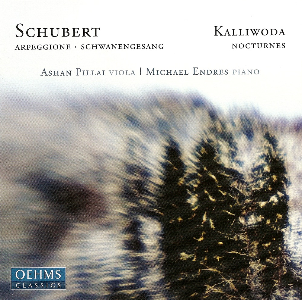 Обложка альбома «Schubert: Arpeggione Sonata - Schwanengesang (Arr. for Viola and Piano) - Kalliwoda: 6 Nocturnes» — Michael Endres & Ashan Pillai