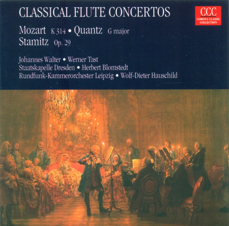 Обложка альбома «Classical Flute Concertos» — Wolf-Dieter Hauschild, Johannes Walter & Herbert Blomstedt