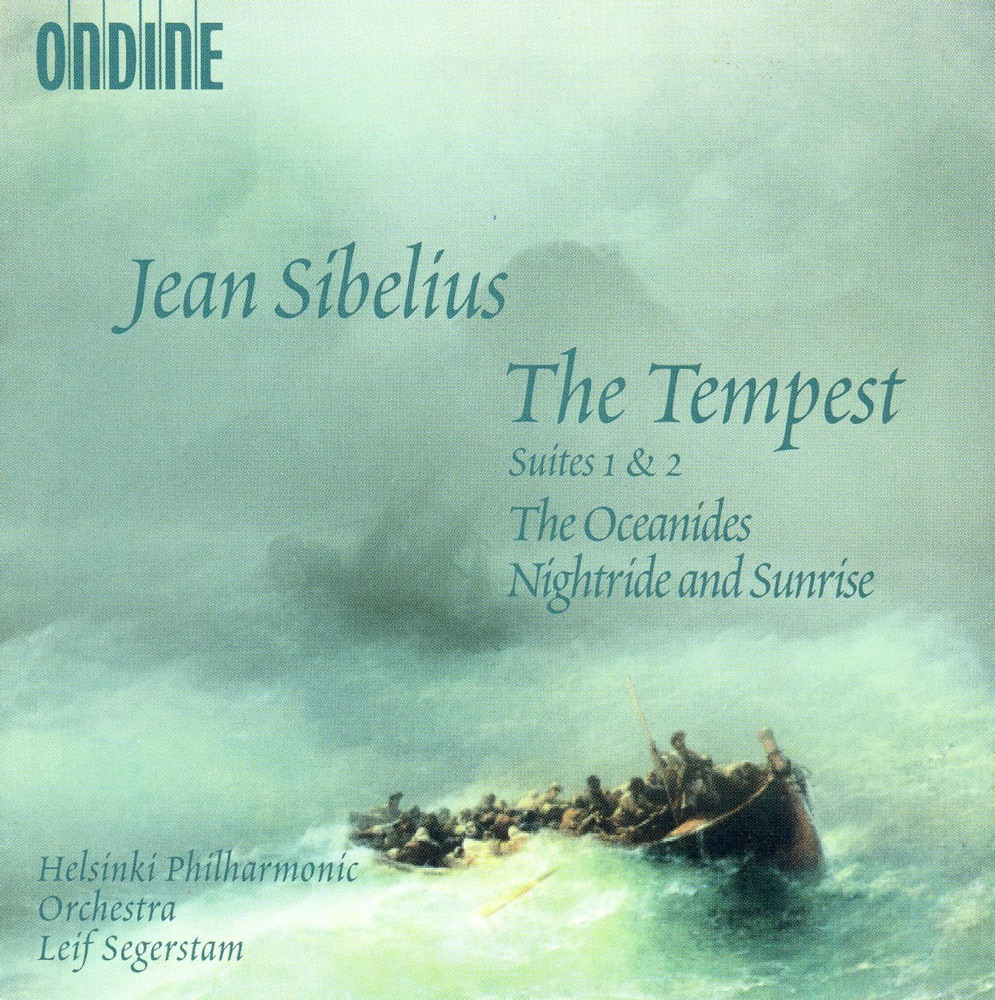Обложка альбома «Sibelius: Tempest Suites Nos. 1 and 2, The Oceanides & Night Ride and Sunrise» — Leif Segerstam & Helsinki Philharmonic Orchestra