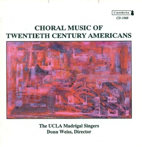 Choral Concert: Ucla Madrigal Singers