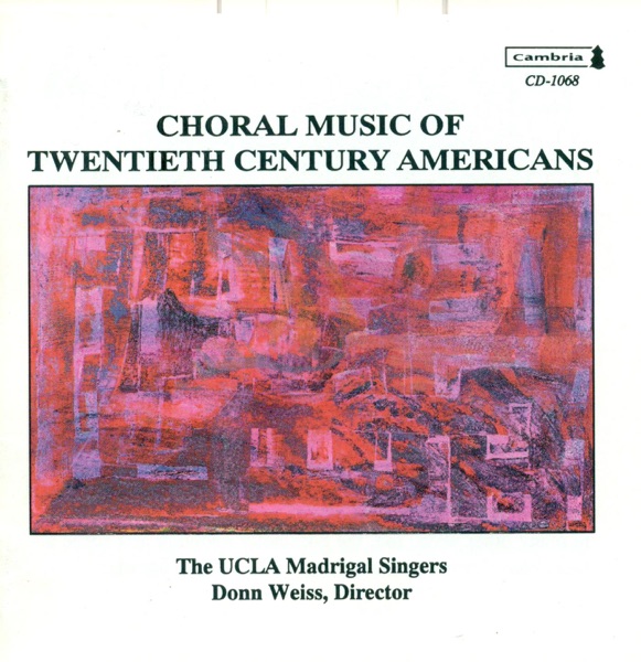 Choral Concert: Ucla Madrigal Singers