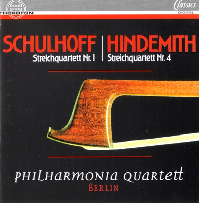 Schulhoff & Hindemith: String Quartets