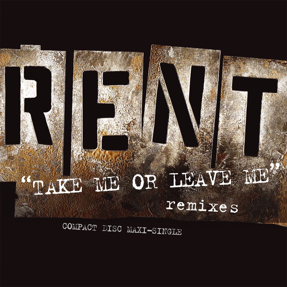 Обложка альбома «Take Me or Leave Me - EP» — Rent