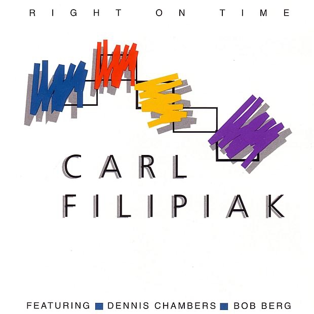 Обложка альбома «Right On Time» — Carl Filipiak