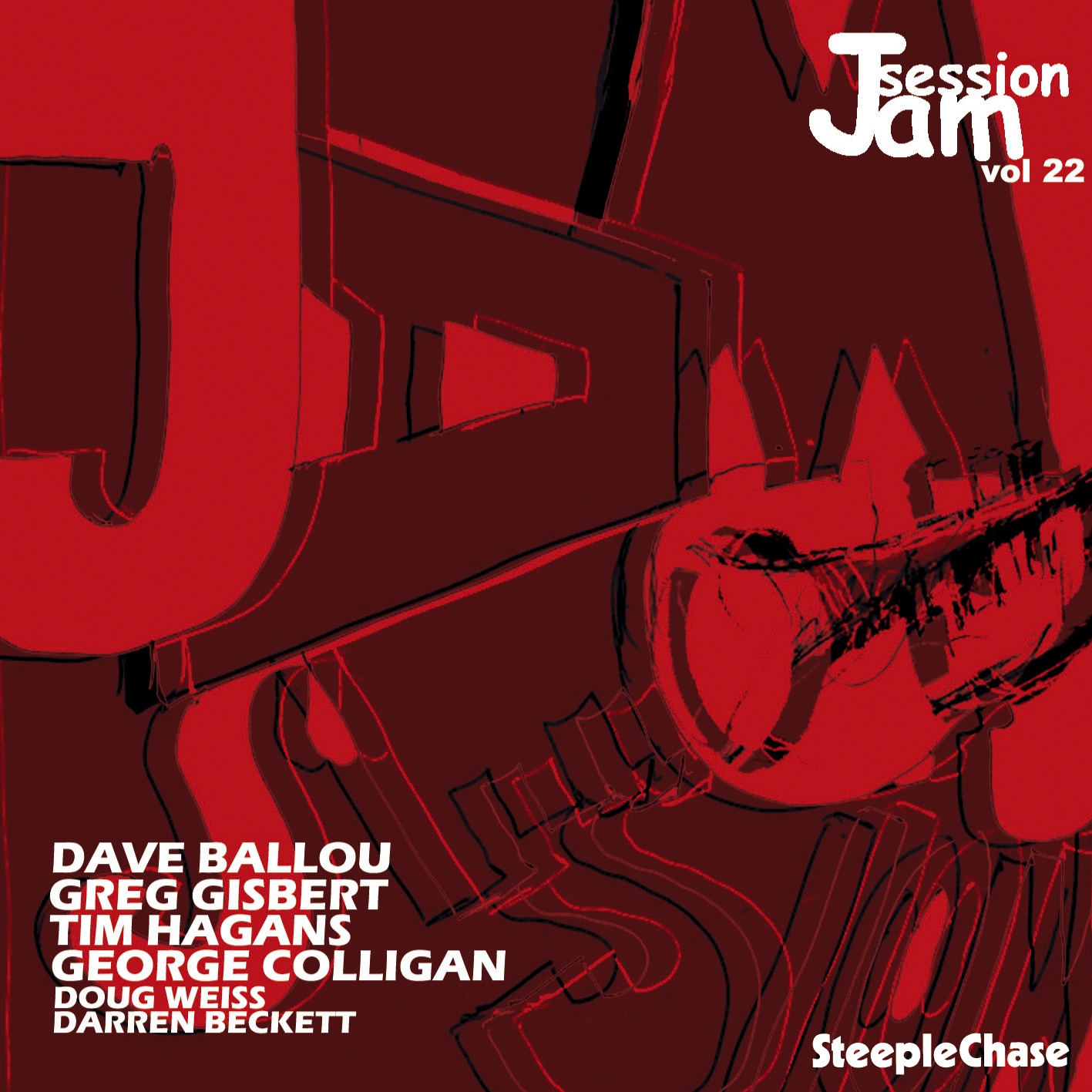 Jam Session, Vol. 22 by Dave Ballou, Greg Gisbert & Tim Hagans album cover