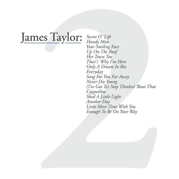 James Taylor – Greatest Hits, Vol. 2 Cover