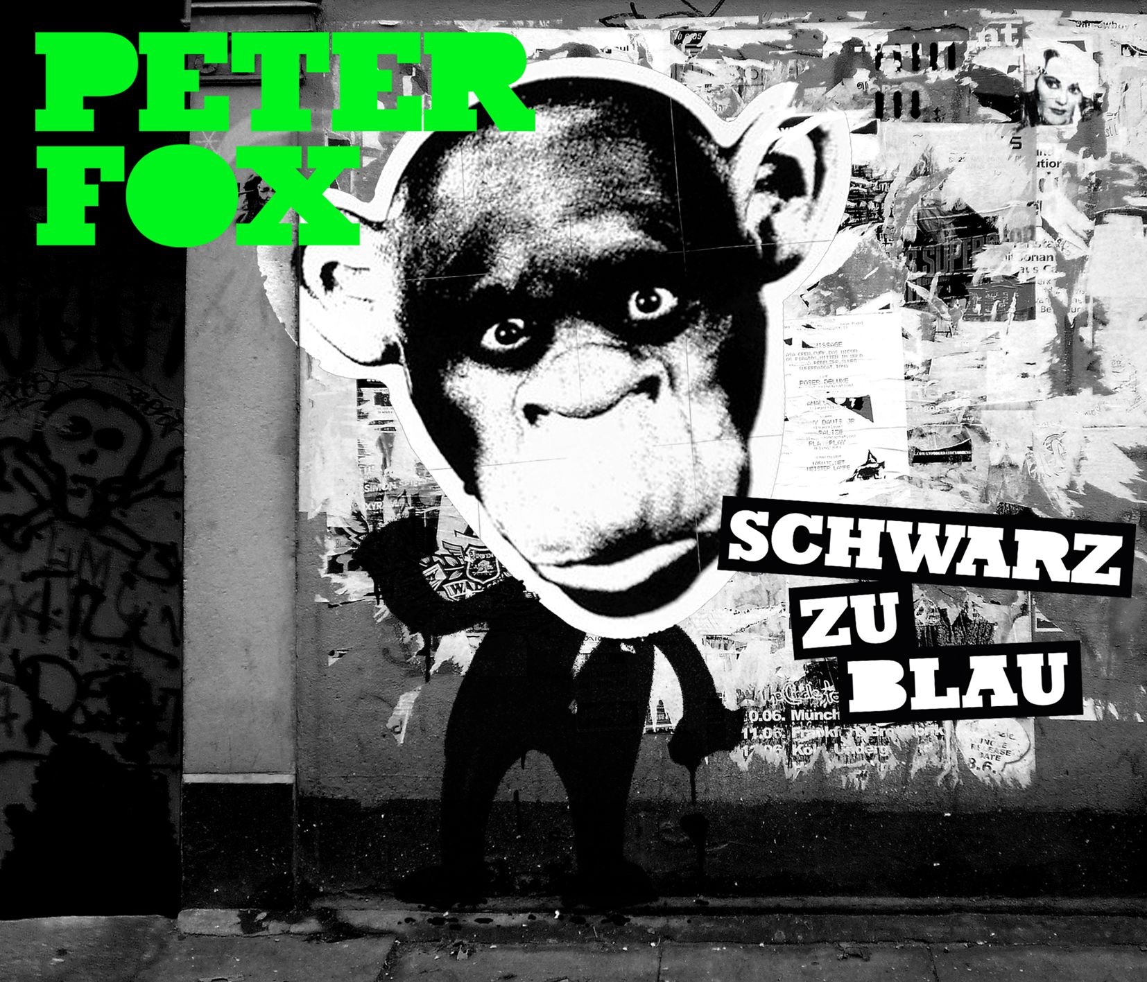 Schwarz zu blau - Single